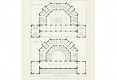 068-1883-1884 CHARLES GARNIER  PLAN DES THERMES DE VITTEL PUBLIÉ DANS LA CONSTRUCTION MODERNE EN 1886