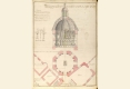 272-1759-JEAN-NICOLAS-JADOT-PLAN-ET COUPE-EGLISE-DES-CORDELIERS-NANCY