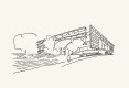 143-LAURENT-BEAUDOUIN CROQUIS-MEDIATHEQUE-POITIERS