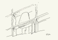 144-LAURENT-BEAUDOUIN CROQUIS-MEDIATHEQUE-POITIERS